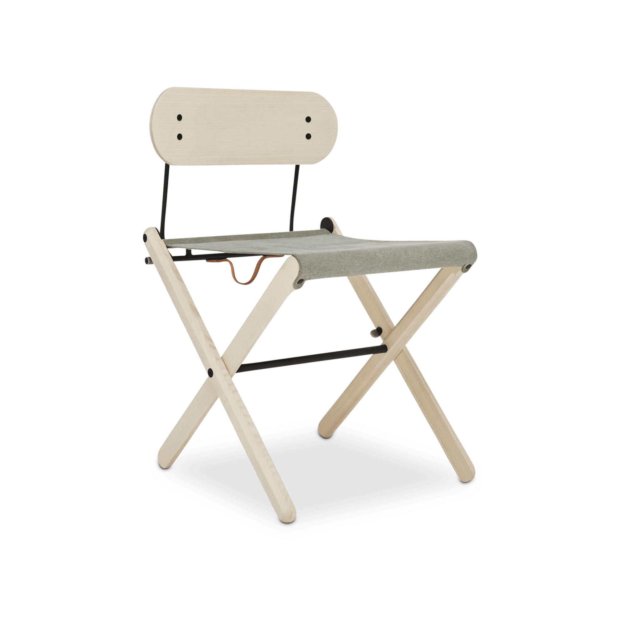 Departo - Wood and Canvas Folding Chair | Gessato Design Store