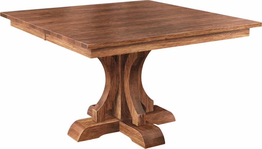Amish Franklin Single Pedestal Dining Table