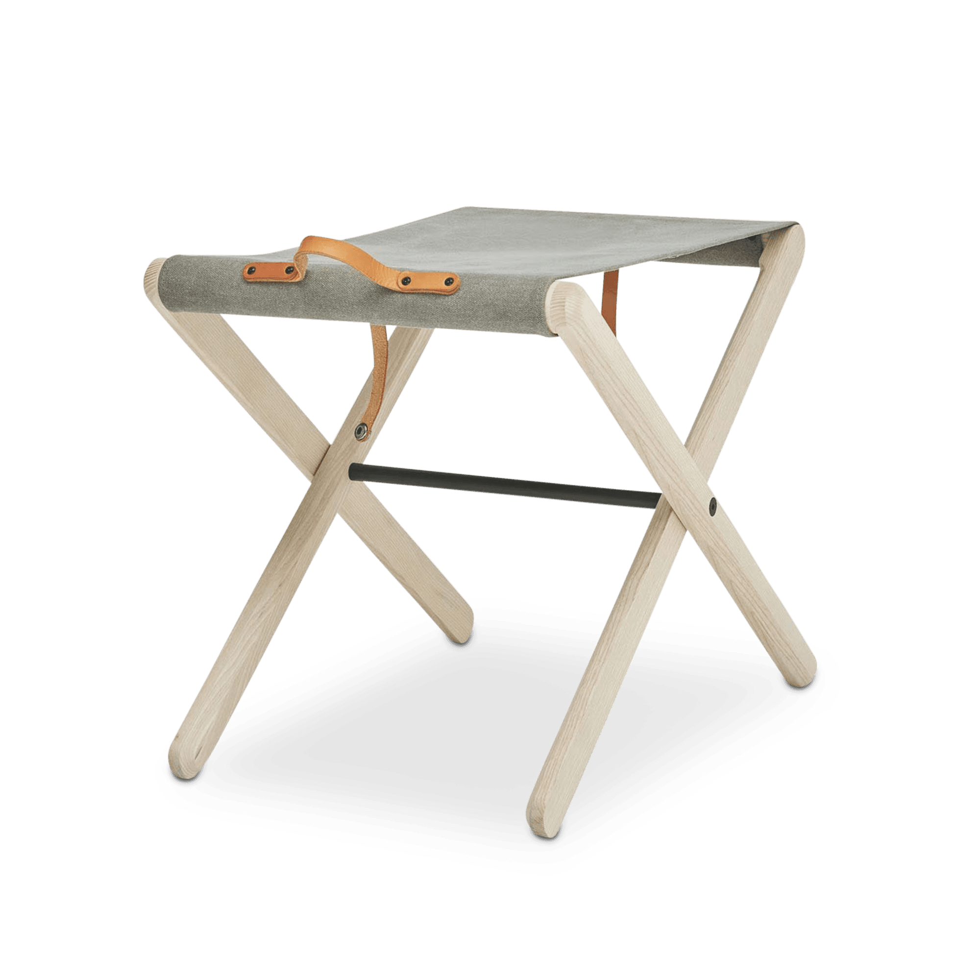 Departo - Wood and Canvas Folding Stool | Gessato Design Store